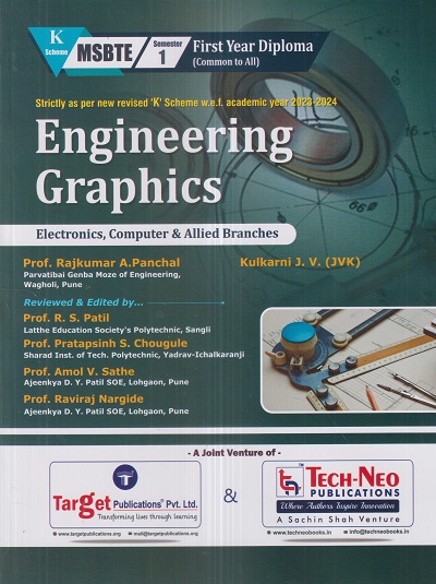 ENGINEERING GRAPHICS (FE Diploma Sem-I) (Electronics, Computer And ...