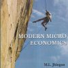 MODERN MICRO ECONOMICS | M.L. JHINGAN | Vrinda Publisher
