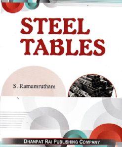 STEEL TABLES | S. RAMAMRUTHAM | Dhanpat Rai