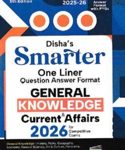SMARTER GENERAL KNOWLEDGE & CURRENT AFFAIRS 2026 For Competitive Exams | Disha Publication