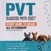 PVT (SUCCESS PATH 2027) STUDY GUIDE TO CRACK (ALL VETERINARY | Arihant Publications