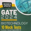GATE 2024 (Graduate Aptitude Test In Engineering) BIOTECHNOLOGY (10 Mock Tests & Solved Papers 2012-23) | G. K. Publications