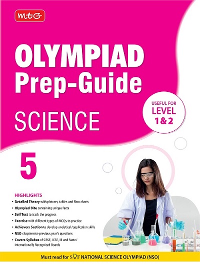 OLYMPIAD PREP GUIDE SCIENCE Class 5 | MTG | Pragationline.com