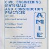 CIVIL ENGINEERING MATERIALS AND CONSTRUCTION PRACTICES (Summer 2022) AMIE | Jain Brothers