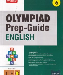 OLYMPIAD PREP GUIDE ENGLISH Class 6 | MTG