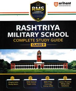 RASHTRIYA MILITARY SCHOOL COMPLETE STUDY GUIDE Class 9 | Arihant Publications