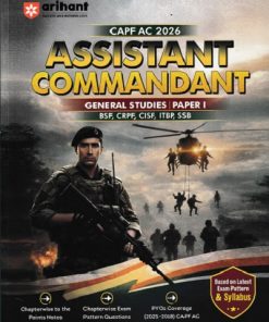 CAPF AC 2026 ASSISTANT COMMANDANT PAPER 1| Arihant Publications