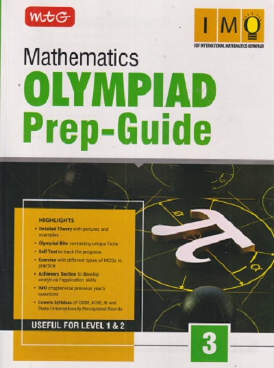 MATHEMATICS OLYMPIAD PREP GUIDE Class 3 | MTG