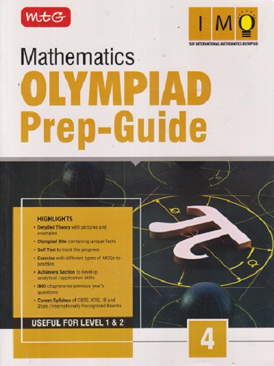 MATHEMATICS OLYMPIAD PREP GUIDE Class 4 | MTG