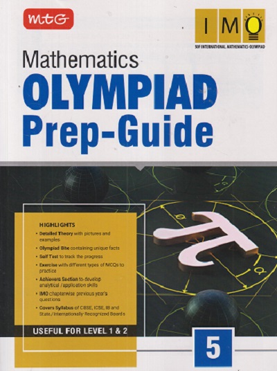 MATHEMATICS OLYMPIAD PREP GUIDE Class 5 | MTG