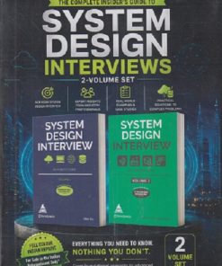 SET OF TWO BOOKS | (The Complete Insider's Guide To) SYSTEM DESIGN INTERVIEW Vol. 1 & 2 | ALEX XU | Shroff Publishers And Distributors (SPD)