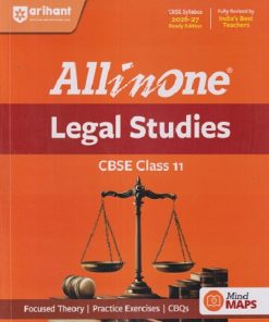 ALL IN ONE LEGAL STUDIES CBSE Class 11th | SAKSHI SABHARWAL |  Arihant Publications