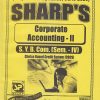 CORPORATE ACCOUNTING-II 2020 (S.Y.B.Com. Sem. IV) | Sharp Publications