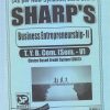 BUSINESS ENTREPRENEURSHIP-II 2021 (T.Y.B.Com. Sem. V) | Sharp Publications