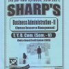 BUSINESS ADMINISTRATION-II (Human Resource Management) 2021 (T.Y.B.Com. Sem. V) | Sharp Publications