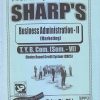 BUSINESS ADMINISTRATION-II (Marketing) 2021 (T.Y.B.Com. Sem. VI) | Sharp Publications