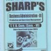 BUSINESS ADMINISTRATION-III (Production And Operations Management) 2021 (T.Y.B.Com. Sem. VI) | Sharp Publications