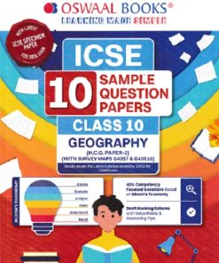 ICSE 10 SAMPLE QUESTION PAPERS Class- 10 GEOGRAPHY 2026 | OSWAAL BOOKS