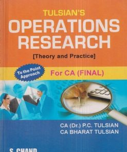 Tulsian's Operations Research Book for CA Final - Second Hand Book