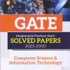 GATE  Chapterwise Previous Year  SOLVED PAPERS  2023-2000  Computer Science & Information Technology | Nitesh Jain | Arihant Publications
