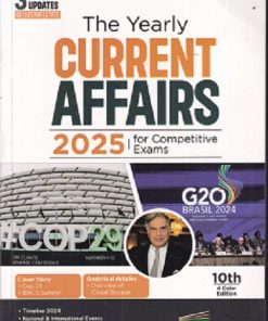 The Yearly CURRENT AFFAIRS 2025 For Competitive Exams | Disha Publication