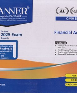 SCANNER  CMA INTER GROUP-I  PAPER-6  Financial Accounting |  Shuchita Prakashan