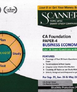 SCANNER  CA FOUNDATION  Paper-4  Business Economics | CA Amar Omar , CA Rasika Goenka | Shuchita Prakashan