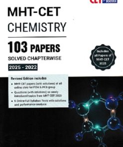 MHT-CET CHEMISTRY 103 PAPERS  SOLVED CHAPTERWISE 2025-2022 |  CET SCORE BOOSTER