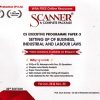 SCANNER CS EXECUTIVE PROGRAMME Group-I  PAPER-3  Setting Up of Business, Industrial and Labour Laws | Shuchita Prakashan
