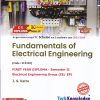 Fundamentals of Electrical Engineering   FIRST YEAR DIPLOMA - Semester II Electrical Engineering Group (EE/ EP) |  J. S. Katre | Tech Knowledge  Publications