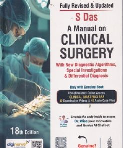 A MANUAL ON CLINICAL SURGERY | S. DAS | JAYPEE