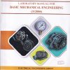 A Laboratory Manual For BASIC MECHANICAL ENGINEERING 312006  | MAHARASHTRA STATE BOARD