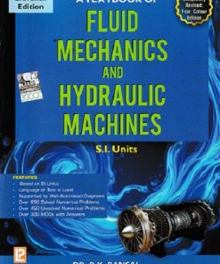 A TEXTBOOK OF FLUID MECHANICS AND HYDRAULIC MACHINES | DR. R.K. BANSAL | Laxmi Publication