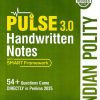 PULSE HANDWRITTEN NOTES INDIAN POLITY | Arihant Publications