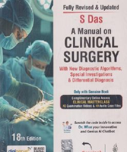 A MANUAL ON CLINICAL SURGERY | S. DAS | JAYPEE BROTHER PUBLICATION