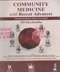 COMMUNITY MEDICINE with Recent Advances | AH Suryakantha | Jaypee
