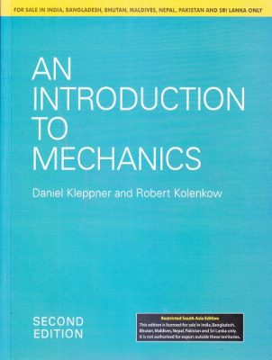 AN INTRODUCTION TO MECHANICS | DANIEL KLEPPNER , ROBERT KOLENKOW ...