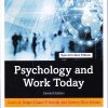 Psychology and Work Today | Carrie A. Bulger , Duane P. Schultz , Sydney Ellen Schultz | ROUTLEDGE