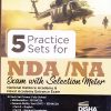5 PRACTICE SETS FOR NDA / NA EXAM WITH SELECTION METER | DISHA PUBLICATION