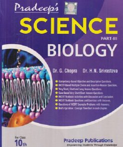 SCIENCE BIOLOGY PART-III CLASS 10 | Dr. G. CHOPRA, Dr. H. N. SRIVASTAVA | PRADEEP PUBLICATION