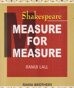 SHAKESPEARE MEASURE FOR MEASURE | RAMJI LALL | RAMA BROTHERS