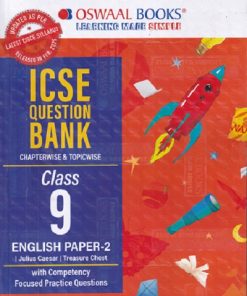 ICSE QUESTION BANK CHAPTERWISE & TOPICWISE CLASS 9 ENGLISH PAPER 2 I  OSWAL