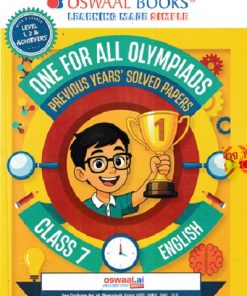 ONE FOR ALL OLYMPIADS (PREVIOUS YEARs SOLVED PAPERS) ENGLISH Class 7 I OSWAL