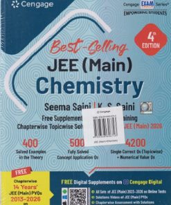 BEST SELLING JEE MAIN CHEMISTRY | SEEMA SAINI, KS SAINI | CENGAGE