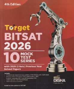 TARGET NEW PATTERN BITSAT 2026 10 MOCK TEST SERIES I DISHA PUBLICATON