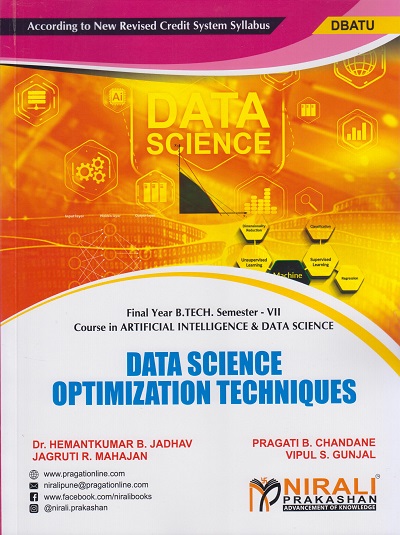 DATA SCIENCE OPTIMIZATION TECHNIQUES (Final Year B. Tech Course In AI ...