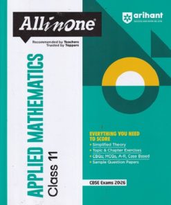 ALL IN ONE APPLIED MATHEMATICS CBSE CLASS 11 | ARIHANT