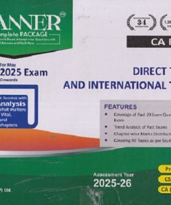 SCANNER CA FINAL GR 2 - PAPER 4 DIRECT TAX LAWS AND INTERNATIONAL TAXATION | ARUN KUMAR | SHUCHITA
