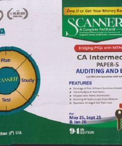 SCANNER CA INTERMEDIATE  PAPER 5 AUDITING AND ETHICS | DR ARPITA GHOSE| SHUCHITA