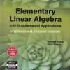 ELEMENTRY LINEAR ALGEBRA WITH SUPPLEMENTAL APPLICATIONS | HOWARD ANTON, CHRIS RORRES | Wiley